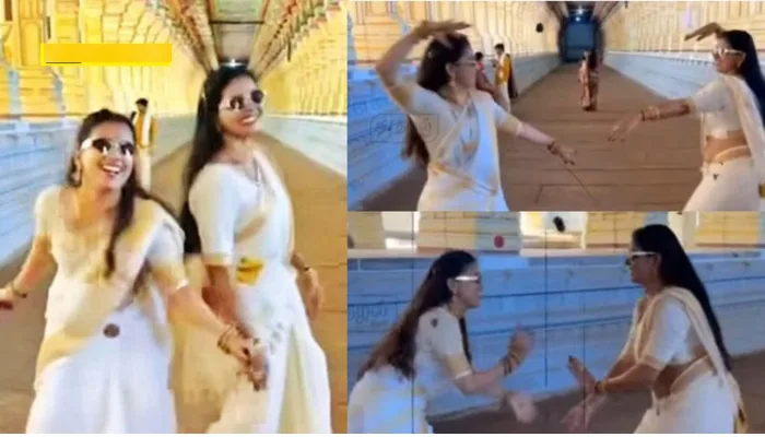 Sacred Hindu temple premises used to film objectionable dance reels in Rameshwaram, Tamil Nadu