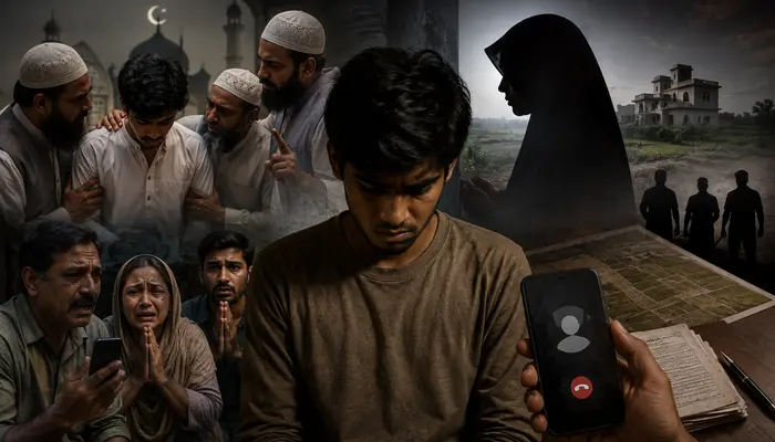 Hindu man lured into relationship by Muslim woman; victim's family says he was forcibly converted to Islam and made to offer namaz