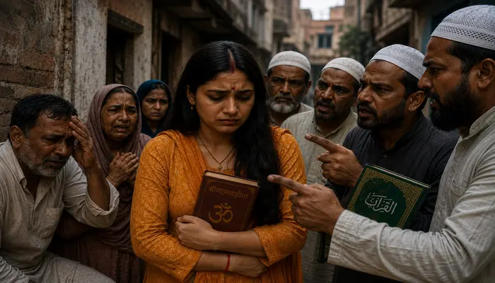 Hindu woman pressured to convert to Islam by Muslim neighbours; family brutally assaulted over her return to Hinduism