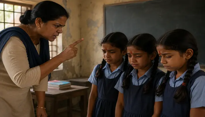 Hindu schoolgirls beaten and harassed over wearing tilak by teacher in Shahjahanpur, Uttar Pradesh
