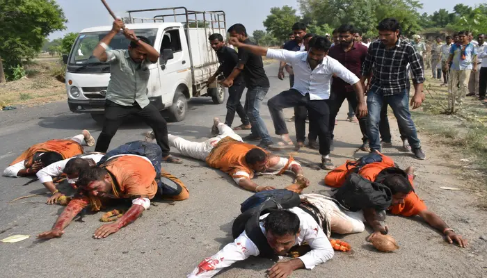 Hindu Kanwariyas assaulted while undertaking the religious journey after altercation with some youths in Jaipur