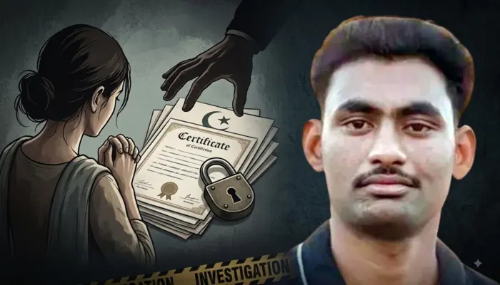 Hindu student held captive, raped, and blackmailed with obscene videos for religious conversion by Muslim man
