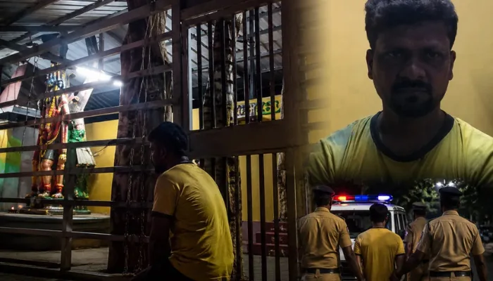 Sanctity of Hindu temple violated; Muslim man urinates inside its premises in Haveri, Karnataka