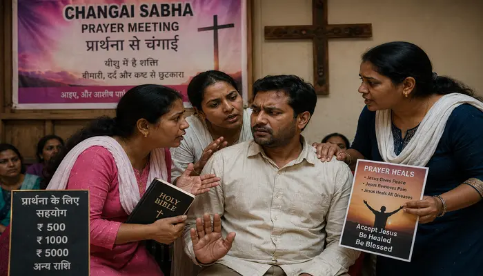 Hindu man offered inducements, his faith denigrated for forced Christian conversion in Raipur, Chhatisgarh