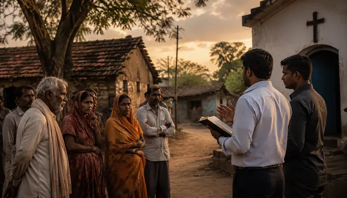 Hindu villagers targeted with inducements for forced religious conversion to Christianity in Betul, Madhya Pradesh