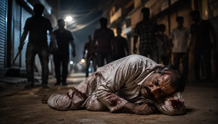 Hindu businessman brutally assaulted; his shop vandalised and looted by a Muslim mob over over false sexual assault charges in Bangladesh