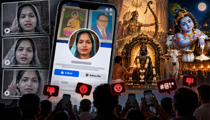 Hindu Pran Pratishtha and idol worship mocked as ‘delusion’ and ‘looting’ by Ambedkarite; repeated attacks on Hindu scriptures, deities and festivals surface