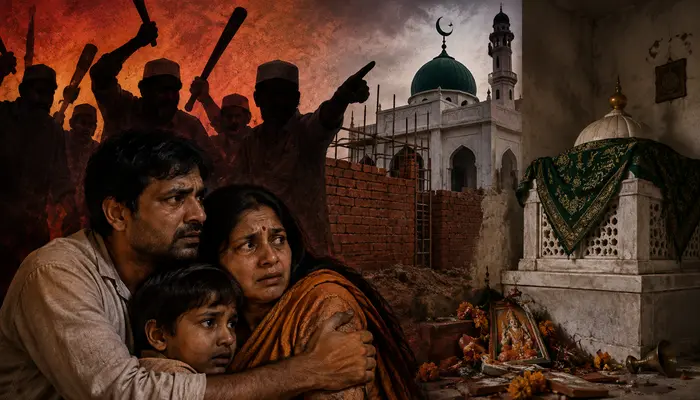 Hindu family attacked and threatened with death by Muslims for refusing to convert to Islam in Kanpur