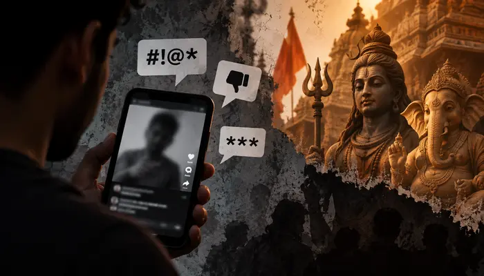 Hindu religious sentiments hurt: Hindu deities insulted, offensive remarks circulated on social media