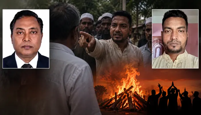 Hindu businessman threatened with being burned alive in Bangladesh; Muslim politician invoked Hindu religious chant during murder threat