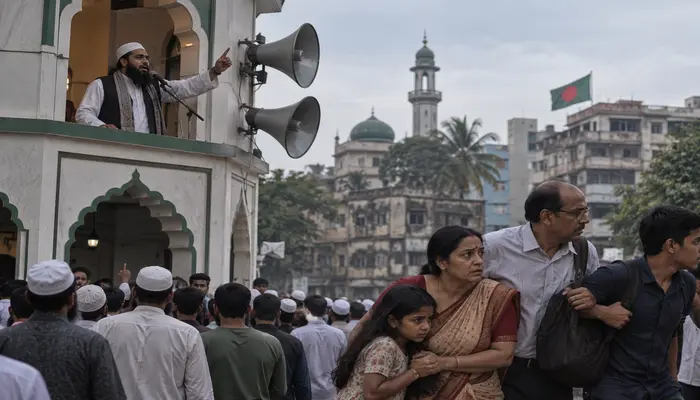 Hindus minority threatened with expulsion by Muslim cleric amidst the ongoing persecution of Hindus in Bangladesh