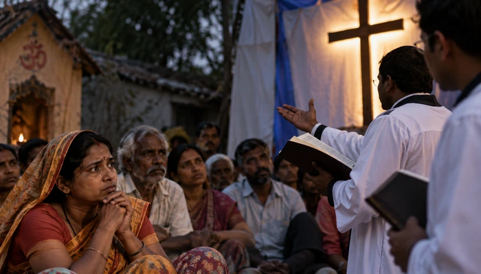 Hindus lured to attend prayer meetings and brainwashed for conversion to Christianity in North 24 Parganas, West Bengal