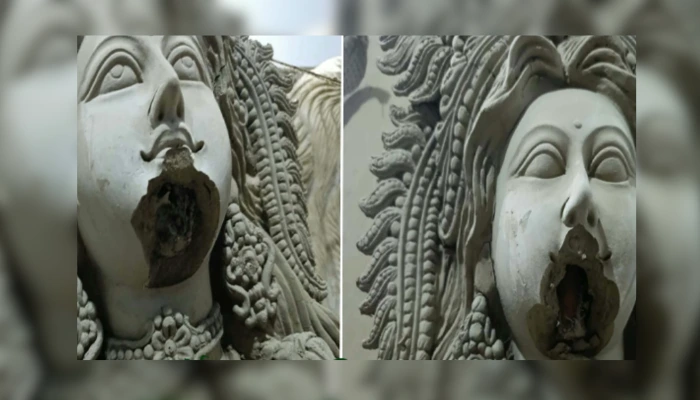 Over 100-year-old Hindu Temple in Bangladesh targeted, idols of goddess Durga and Saraswati vandalised