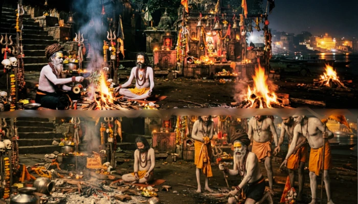 Sacred customary Hindu dhuna of Guru Gorakhnath vandalised by unknown miscreants at ancient Maa Kali religious site in Meerut