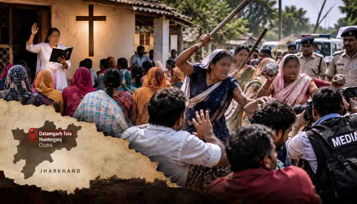 Hindu villagers targeted for Christian conversion under guise of religious gathering; attacked for opposing conversion activities