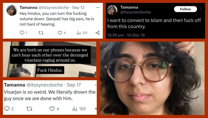 Ganesh Visarjan called ‘deranged’, Hindus targeted with explicit abuse on social media