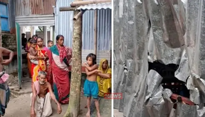 Hindu family subjected to repeated bombing, vandalism and death threats over ransom demand in Rajbari, Bangladesh