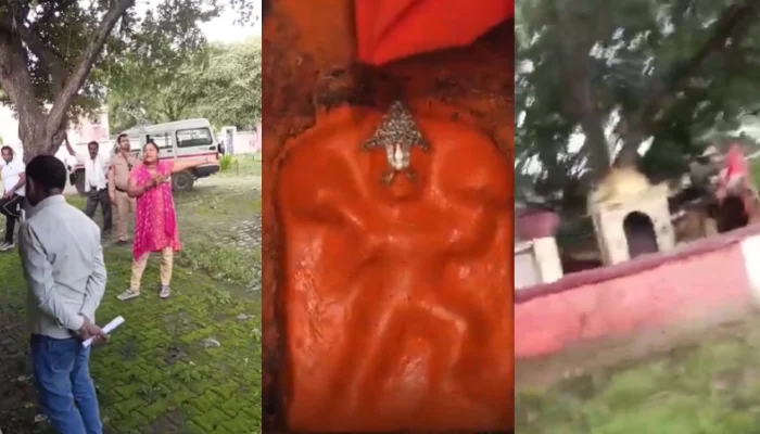 Hindu religious site targeted; woman calls for demolition of Hindu temple, mocks Hanuman idol as a ‘stone’