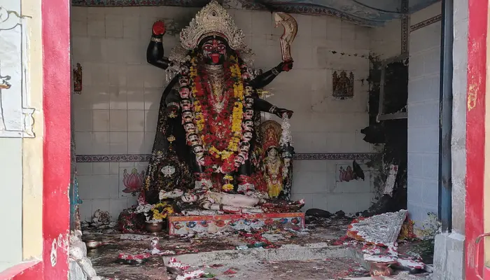 Sacred Hindu temple of Goddess Kali vandalised in Rangpur, Bangladesh