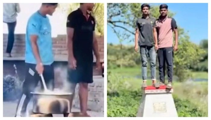 Hindu cremation ground desecrated in Kushtia, Bangladesh; Muslim men cook cow-meat, trample funeral pyres with shoes