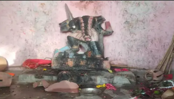 Hindu temple targeted, Kali Mata idol vandalised by miscreants in Kaushambi, Uttar Pradesh