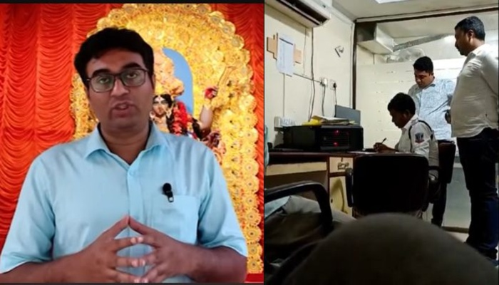 Hindu journalist arrested by Kolkata police for reporting on desecration of Kali Puja pandal in West Bengal
