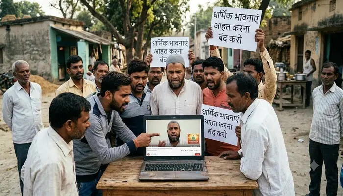 Hindu religious festivals mocked and insulted by Muslim man in Pune, Maharashtra