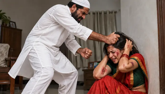 Hindu woman raped and pressured to convert to Islam by Muslim man; victim assaulted and abused her with casteist slurs upon refusal