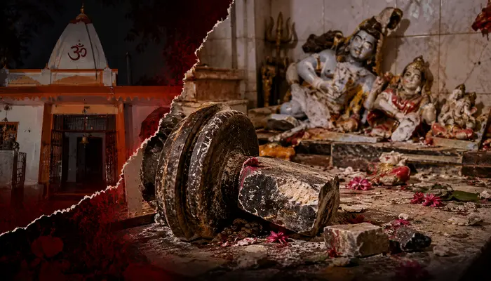 Hindu temple vandalised in Firozabad, Uttar Pradesh; Shivling uprooted and other idols desecrated