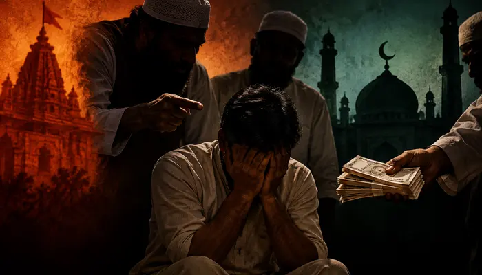 Hindu man held hostage, pressured to convert to Islam with monetary inducement, his wife subjected to death threats in Sambhal, Uttar Pradesh