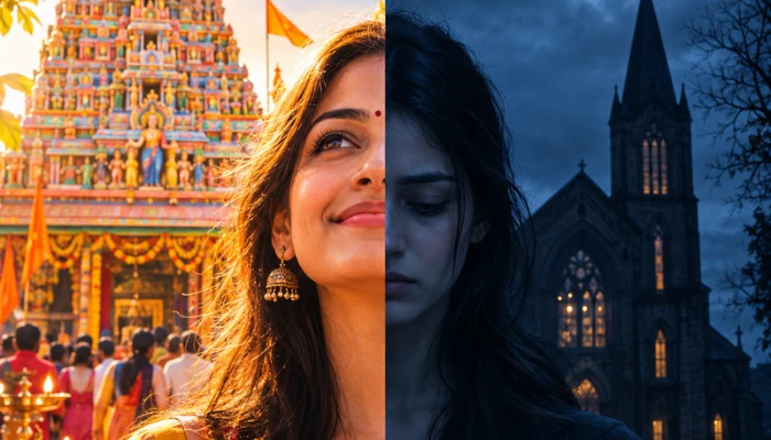 Hindu woman deceived into marriage by Christian man posing as Hindu, pressured to convert to Christianity along with her family, conversion network links surface