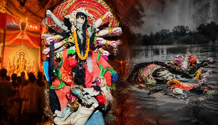 Goddess Durga idol desecrated over personal dispute amid sacred Navratri celebrations in Jaunpur, Uttar Pradesh