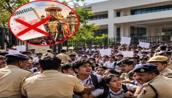 Hindu students confined, threatened and harassed by Muslim principal for requesting Dussehra leave in Bengaluru, Karnataka
