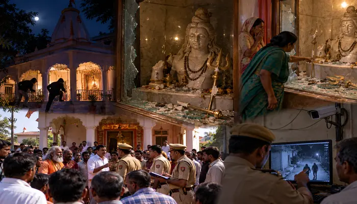 Sacred idol of Lord Shiva vandalised at Hindu temple in Saharanpur, Uttar Pradesh