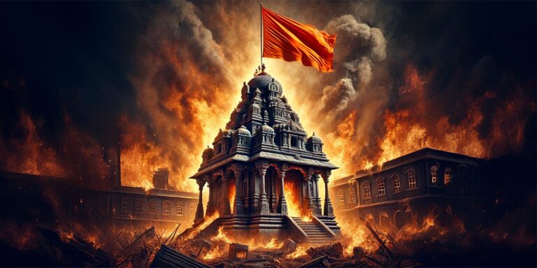 Attack on Hindu religious representations