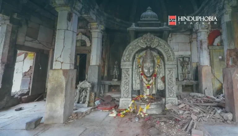781 incidents of attack on Hindu religious representations