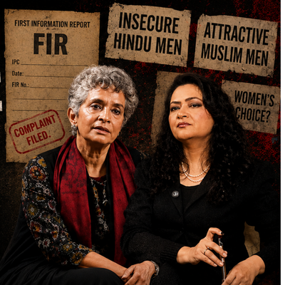 The Wire's Arfa Khanum and Nivedita Menon laugh off concerns about Love Jihad